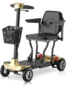 Lightweight Folding Mobility Scooter for Seniors