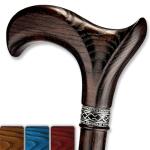 Asterom Ergonomic Wooden Walking Cane for Seniors