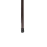 Durable Walnut Wood Walking Cane with Rubber Tip