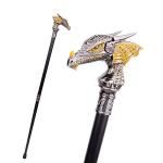 Elegant Dragon Head Walking Cane for Seniors