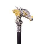Elegant Dragon Head Walking Cane for Seniors