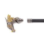 Elegant Dragon Head Walking Cane for Seniors