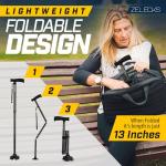 Adjustable Folding Walking Cane for Seniors