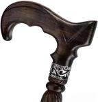 Stylish Wooden Walking Cane for Seniors, 36 Inch