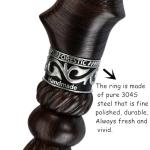 Stylish Wooden Walking Cane for Seniors, 36 Inch