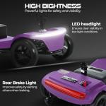 Compact 4-Wheel Electric Scooter for Seniors