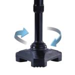 HurryCane Go T Handle Walking Stick, Black