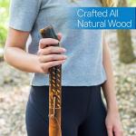 RMS 48-Inch Natural Wood Walking Stick