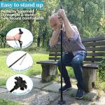 Foldable Walking Cane for Seniors - Lightweight & Adjustable