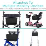 Wheelchair Carry Bag and Side Storage Organizer