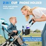 Cup Holder for Walker with Phone Holder