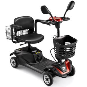 Foldable 4-Wheel Mobility Scooter for Seniors