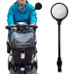 Rear View Mirror for Mobility Scooters and Wheelchairs