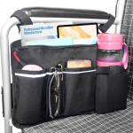 Wheelchair Side Bag with Cup Holder and Storage