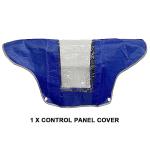 Mobility Scooter Control Panel Dust Cover - Blue