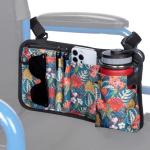 JOYTUTUS Multifunctional Walker and Wheelchair Side Bag