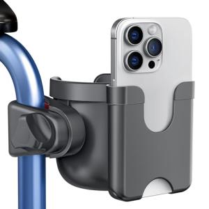 Walker and Wheelchair Cup Holder with Phone Slot