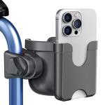 Walker and Wheelchair Cup Holder with Phone Slot