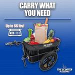 Heavy-Duty Cargo Trailer for Electric Scooters