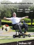 Lightweight Folding Mobility Scooter for Seniors