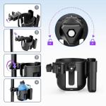 Mobility Scooter Phone and Cup Holder Accessory