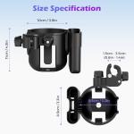 Mobility Scooter Phone and Cup Holder Accessory