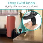 Adjustable Cup Holder for Walkers and Wheelchairs