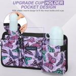 Side Bag with Cup Holder for Wheelchairs & Scooters