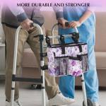 Folding Walker Accessories with Cup Holder and Organizer