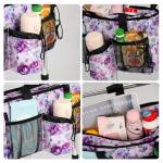 Folding Walker Accessories with Cup Holder and Organizer