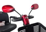 Red Rear View Mirror Pair for Pride Mobility Scooters