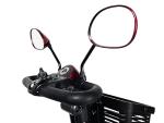 Red Rear View Mirror Pair for Pride Mobility Scooters