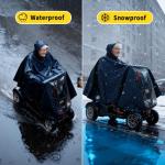 Waterproof Mobility Scooter Rain Cover for Protection