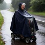 Waterproof Mobility Scooter Rain Cover for Protection