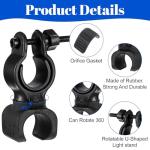 Cane Holder Set for Mobility Scooters and Wheelchairs