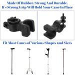 Cane Holder Set for Mobility Scooters and Wheelchairs