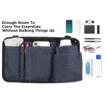 Wheelchair Side Bag with Cup Holder for Seniors