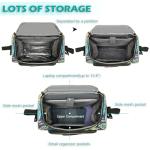 Insulated Wheelchair Backpack with Crutches Pockets