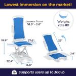 Drive Medical Whisper Bath Lift Chair - Blue