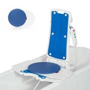 Electric Lift Shower Chair with Swivel Seat