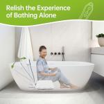 Electric Lift Shower Chair with Swivel Seat