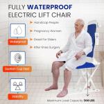 Electric Bath Lift Chair with Upgraded Padding