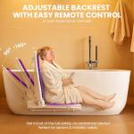 Collapsible Bathtub Lift for Seniors, 360° Swivel