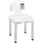 Carex Shower Chair for Seniors with Backrest
