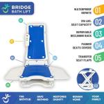Electric Bath Lift Chair for Seniors and Disabled