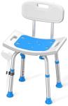 Heavy Duty Shower Chair for Seniors and Disabled