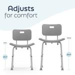 Medline Bath Chair for Seniors and Disabled Users