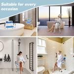 Heavy-Duty Shower Chair with Arms and Back