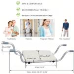 Sturdy Adjustable Bath Bench for Seniors and Disabled