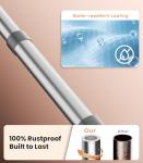 Heavy-Duty Shower Chair with Arms and Back